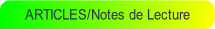 ARTICLES/Notes de Lecture.
