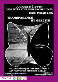 Programme Transparence et Opacité